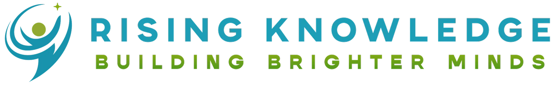 Educational logo with star and spiral design